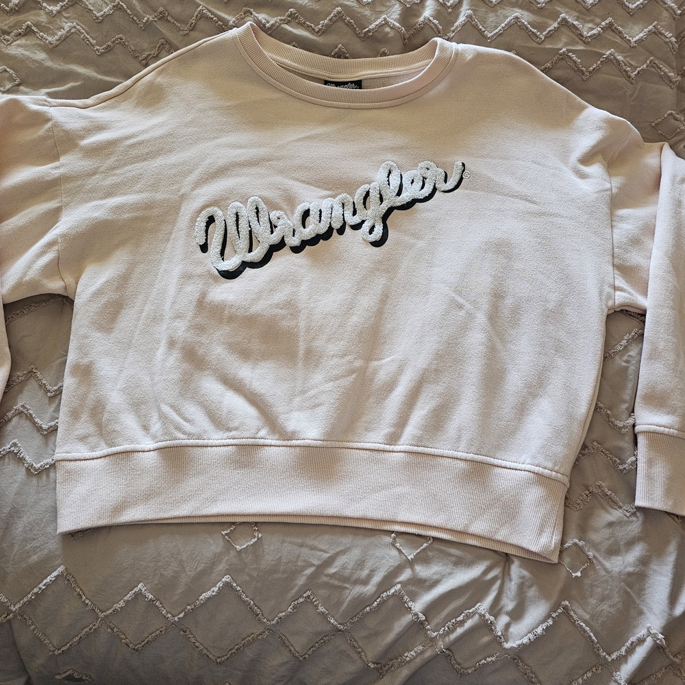 Wrangler Women's Light Pink Sweatshirt